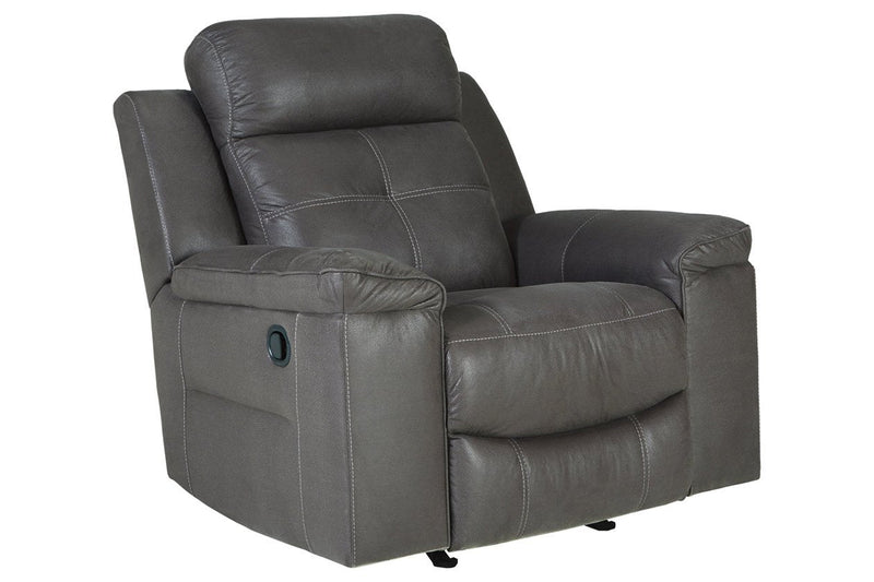 Jesolo Dark Gray Recliner - Gate FurnitureRecliner