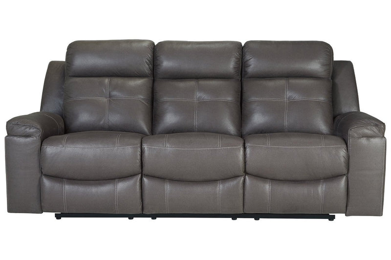 Jesolo Dark Gray Reclining Sofa - Gate FurnitureReclining Sofa