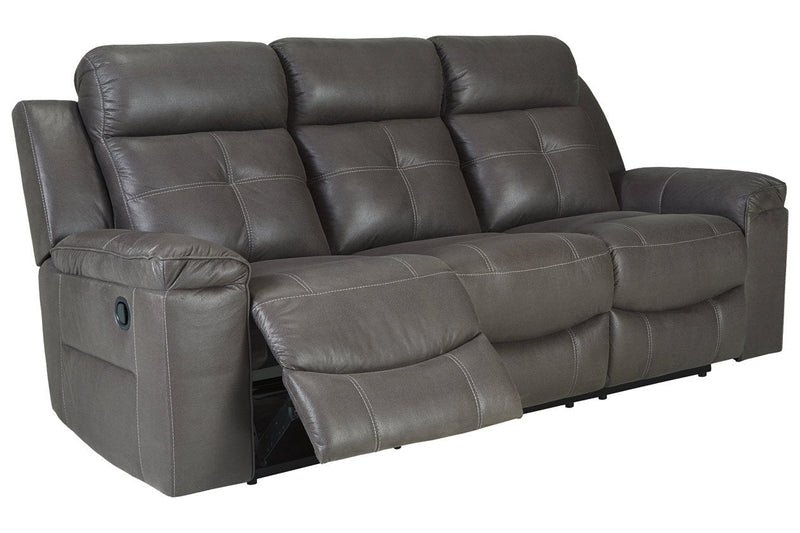 Jesolo Dark Gray Reclining Sofa - Gate FurnitureReclining Sofa