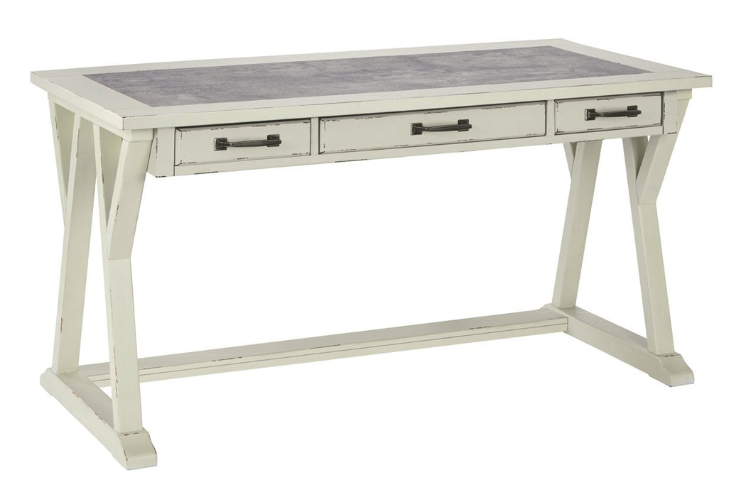 Jonileene White/Gray 60" Home Office Desk - H642-44 - Gate Furniture
