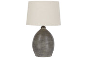 Joyelle Gray Table Lamp - Gate FurnitureTable Lamp