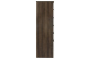 Juararo Dark Brown Chest of Drawers - Gate FurnitureChest