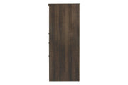 Juararo Dark Brown Dresser - Gate FurnitureDresser
