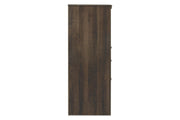 Juararo Dark Brown Dresser - Gate FurnitureDresser