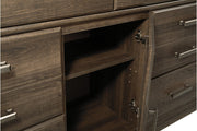 Juararo Dark Brown Dresser - Gate FurnitureDresser