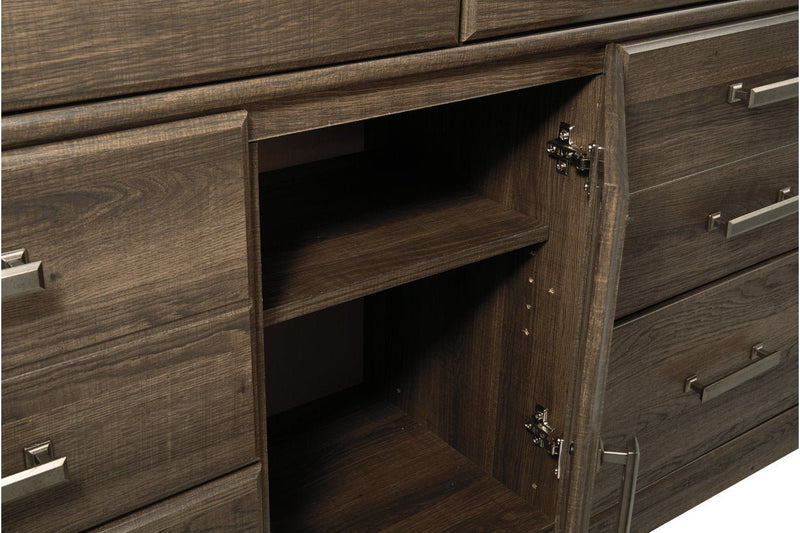 Juararo Dark Brown Dresser - Gate FurnitureDresser