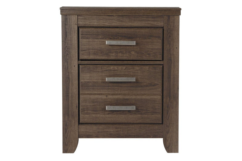 Juararo Dark Brown Nightstand - Gate FurnitureNightstand