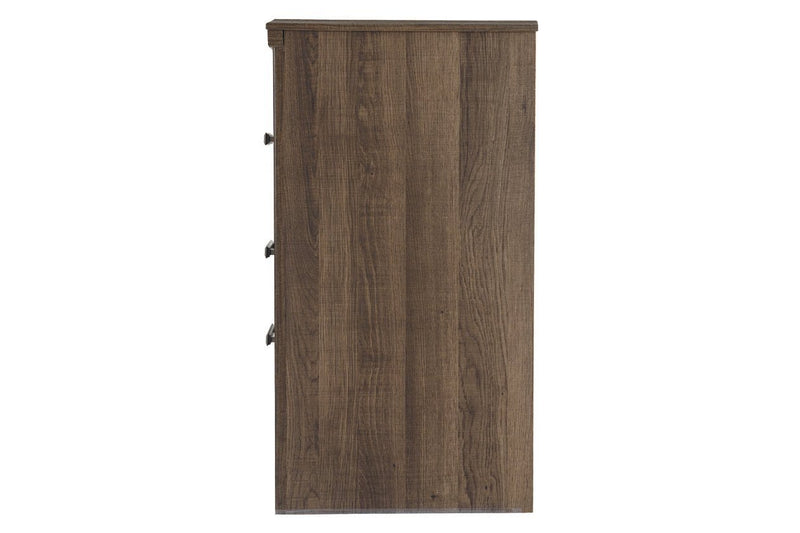 Juararo Dark Brown Nightstand - Gate FurnitureNightstand