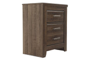 Juararo Dark Brown Nightstand - Gate FurnitureNightstand