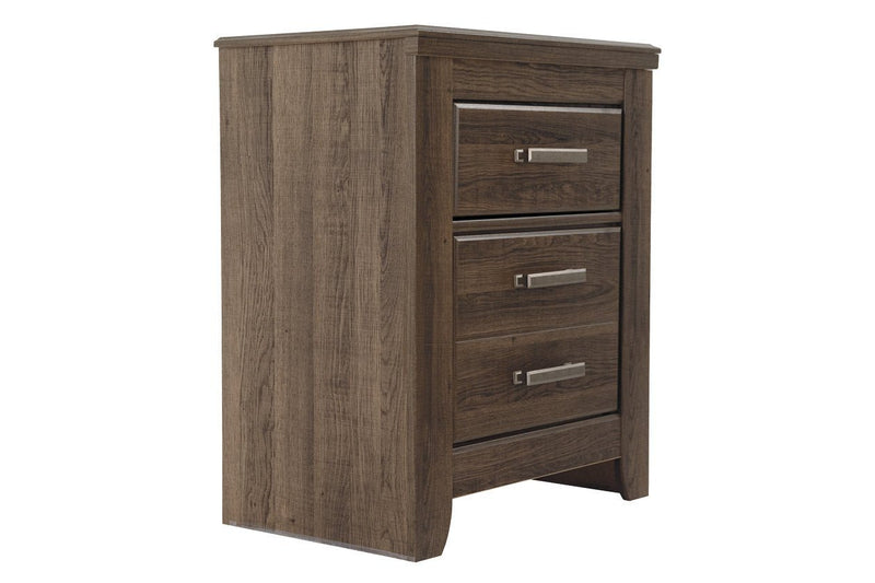 Juararo Dark Brown Nightstand - Gate FurnitureNightstand