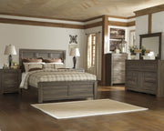 Juararo Dark Brown Panel Bedroom Set - Gate FurnitureBedroom Set