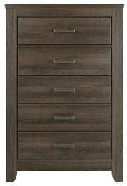 Juararo Dark Brown Poster Bedroom Set - Gate FurnitureBedroom Set