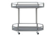 Kadinburg Silver Finish Bar Cart - A4000120 - Gate Furniture