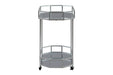 Kadinburg Silver Finish Bar Cart - A4000120 - Gate Furniture