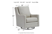 Kambria Frost Accent Chair - Gate FurnitureAccent Chair