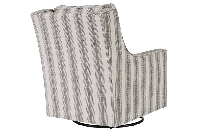 Kambria Ivory/Black Accent Chair - Gate FurnitureAccent Chair