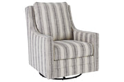 Kambria Ivory/Black Accent Chair - Gate FurnitureAccent Chair