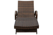 Kantana Brown Chaise Lounge (set of 2) - Gate FurnitureLounge Chair