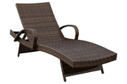 Kantana Brown Chaise Lounge (set of 2) - Gate FurnitureLounge Chair