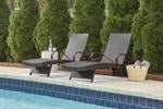 Kantana Brown Chaise Lounge (set of 2) - Gate FurnitureLounge Chair