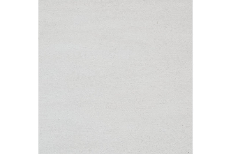 Kanwyn Whitewash Upholstered Ottoman Coffee Table - Gate FurnitureCoffee Table