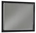 Kaydell Black Bedroom Mirror - Gate FurnitureMirror