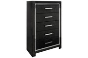 Kaydell Black Chest of Drawers - Gate FurnitureChest