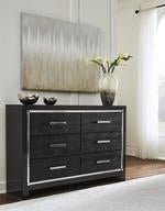 Kaydell Black Dresser - Gate FurnitureDresser