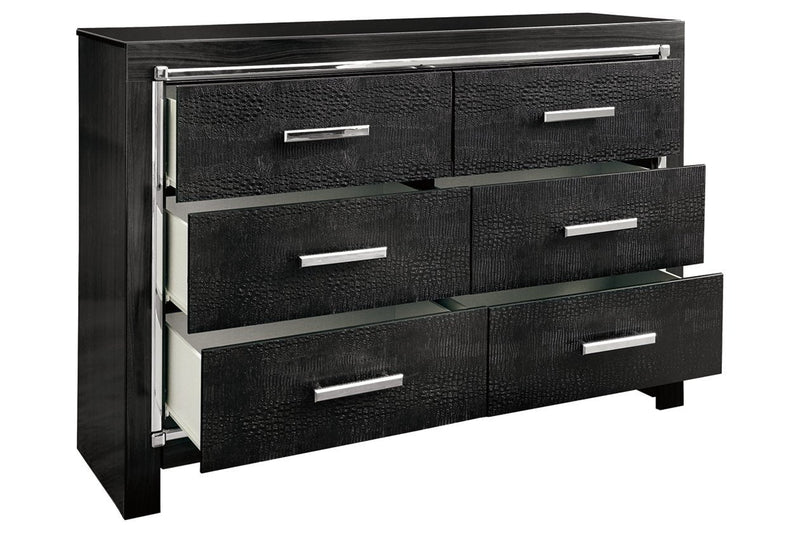 Kaydell Black Dresser - Gate FurnitureDresser