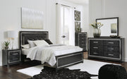 Kaydell Black LED Platform Bedroom Set - Gate FurnitureBedroom Set