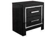Kaydell Black Nightstand - Gate FurnitureNightstand