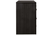 Kaydell Black Nightstand - Gate FurnitureNightstand
