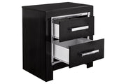 Kaydell Black Nightstand - Gate FurnitureNightstand