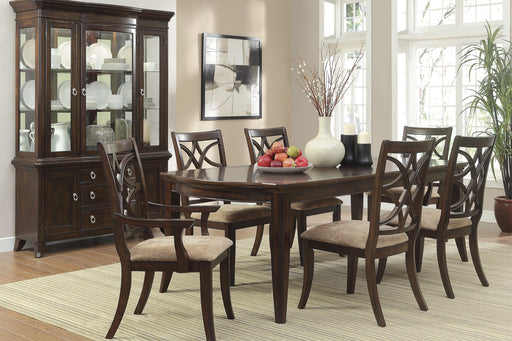 Keegan Rich Cherry Extendable Dining Set - Gate FurnitureDining Room Set