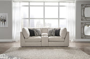 Kellway Bisque 3 - Piece Console Loveseat - Gate FurnitureLoveseat