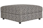 Kellway Bisque Ottoman With Storage - Gate FurnitureOttoman