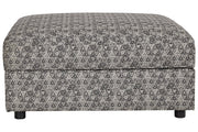 Kellway Bisque Ottoman With Storage - Gate FurnitureOttoman