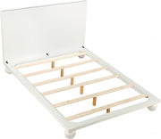 Kent Queen Bed (3 Boxes) Cream - Gate FurnitureQueen Bed