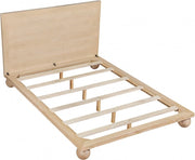 Kent Queen Bed (3 Boxes) Natural - Gate FurnitureQueen Bed