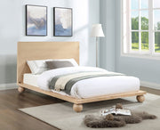 Kent Queen Bed (3 Boxes) Natural - Gate FurnitureQueen Bed