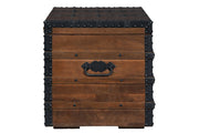 Kettleby Brown Storage Trunk - Gate FurnitureTrunk