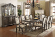 Kiera Gray Formal Dining Set - Gate Furniture