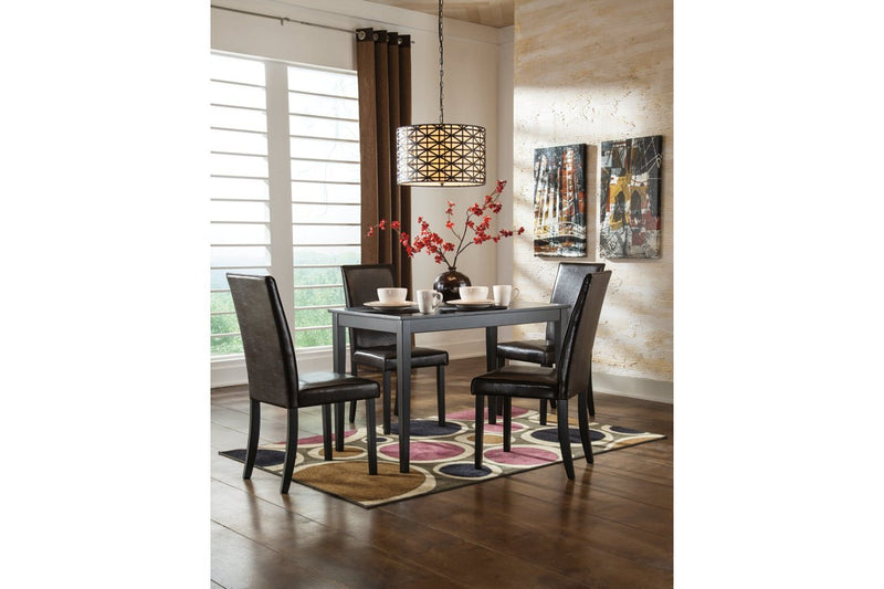 Kimonte Dark Brown Dining Chair (Set of 2) - Gate FurnitureDining Chair