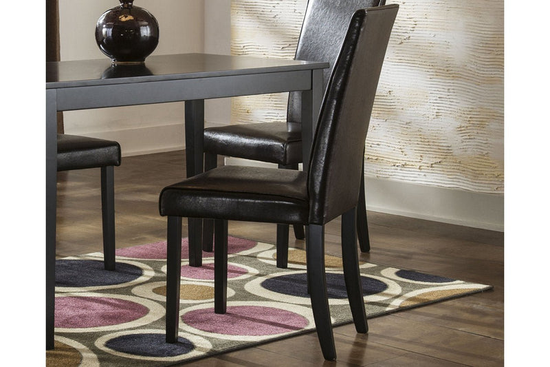 Kimonte Dark Brown Dining Chair (Set of 2) - Gate FurnitureDining Chair
