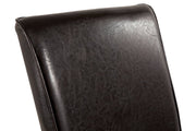 Kimonte Dark Brown Dining Chair (Set of 2) - Gate FurnitureDining Chair