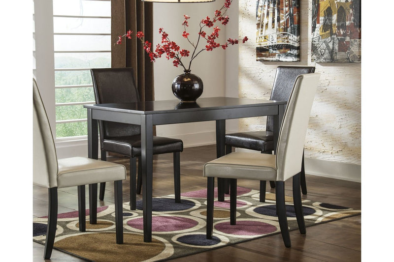 Kimonte Dark Brown Dining Table - Gate FurnitureDining Table