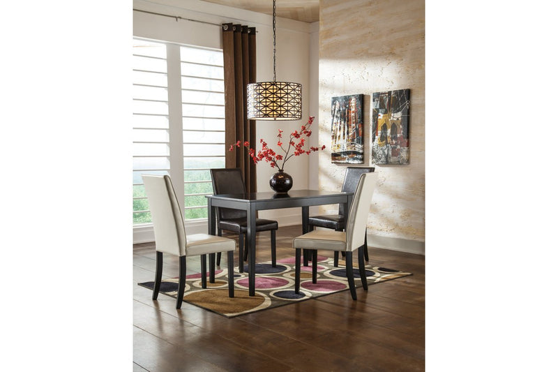 Kimonte Dark Brown Dining Table - Gate FurnitureDining Table