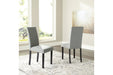 Kimonte Dark Brown/Gray Dining Chair (Set of 2) - D250-06 - Gate Furniture