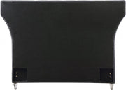 Kira Velvet King Bed Grey - Gate FurnitureKing Bed