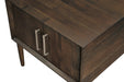 Kisper Dark Brown End Table - T802-2 - Gate Furniture